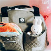 Picture of Diaper Backpack 2 in 1 grey melange