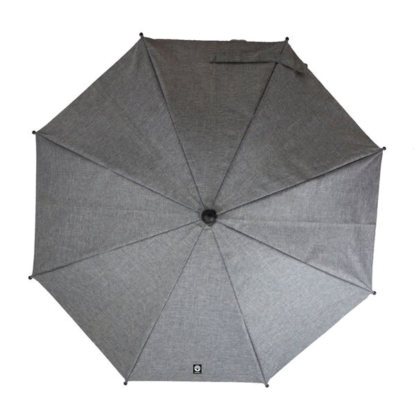Afbeeldingen van Stroller Parasol Umbrella Grey melange UV50+