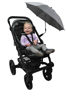 Afbeeldingen van Stroller Parasol Umbrella Grey melange UV50+