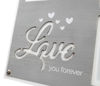 Picture of HappyHands Love you forever vintage frame print kit