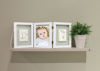 Picture of Happy Hands Baby print triple frame kit white