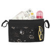 Afbeeldingen van Organizer deluxe Romantic Leaves Black