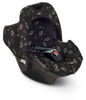 Picture of Seat Cover 0+ Romantic Leaves Black
