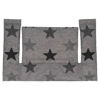 Picture of Seat Cushion Set Grey Stars