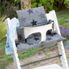 Picture of Seat Cushion Set Grey Stars