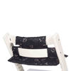 Picture of Seat Cushion Set Romantic Leaves Black