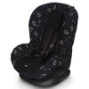 Picture of Seat Cover Group 1 Romantic Leaves Black