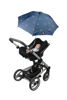 Picture of Stroller Parasol Umbrella Blue Cherry