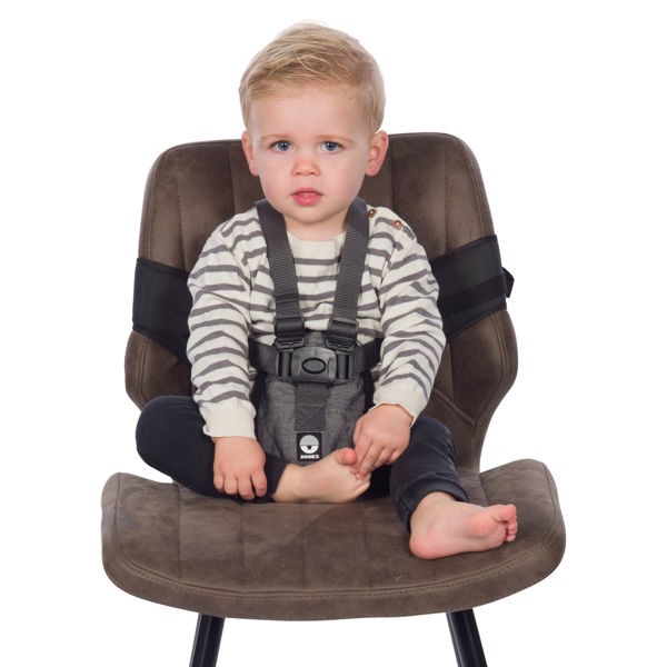 Picture of Travel chair Black grey melange