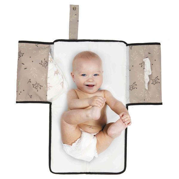 Picture of 3-in-1 Changing Pack Romantic Leaves Beige