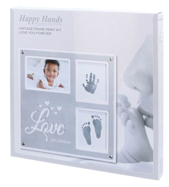 Picture of HappyHands Love you forever vintage frame print kit