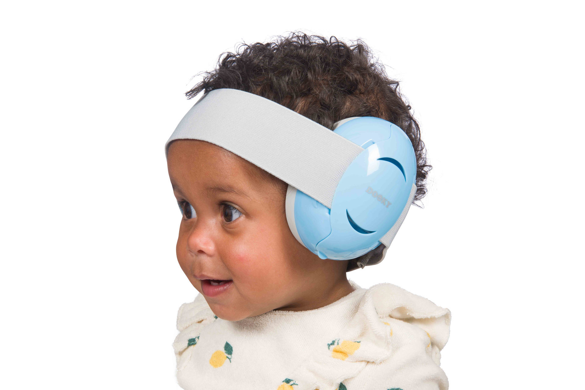 thumbnail image 2 of Baby Ear Defenders 3-6 Months Infant Ear Protection Headphones With Adjustable Elastic Headband&Comfortable White Muffs Baby Earmuff Helps Sleep Well Toddler Ear Defenders 2 of 13