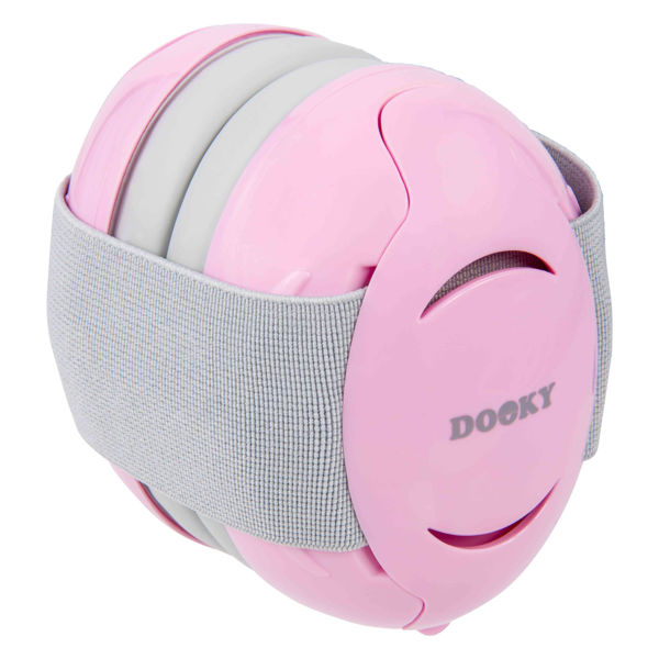 Picture of Dooky Baby Ear Protection Pink (0-3 y)