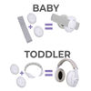 Picture of Ear Protection 2 in 1 Baby/Junior 0-12 Y