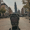 Picture of Diaper Backpack 2 in 1 grey melange