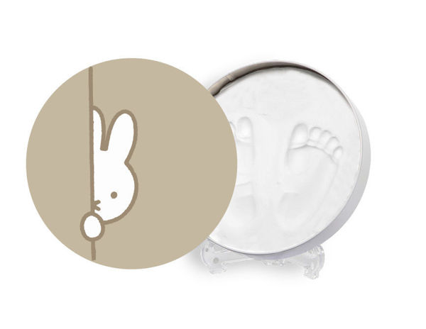 Picture of Miffy Handprint - Round Shape tin